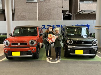 ハスラー　ご納車しました！！！